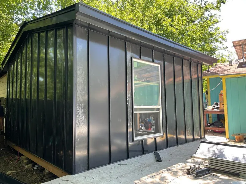 Black standing seam metal wall panels for Roof Inspection in Lackawanna